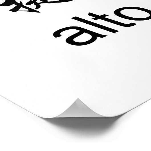 Viola vertaling poster (Hoek)