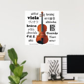 Viola vertaling poster (Thuiskantoor)