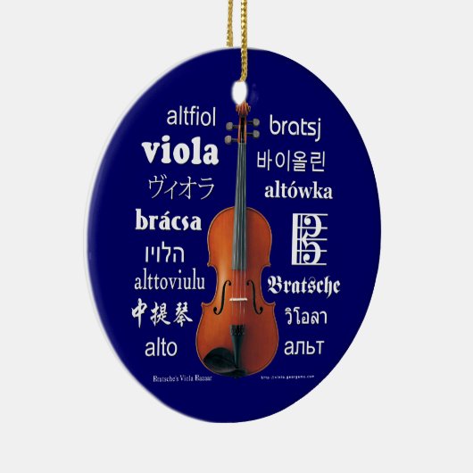 Viola-vertalingen Keramisch Ornament (Rechts)