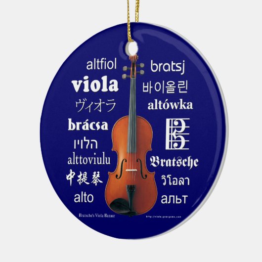 Viola-vertalingen Keramisch Ornament (Links)