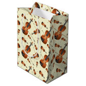 Viola Violin Music Teacher Musician Medium Cadeauzakje (Achterkant Gekanteld)