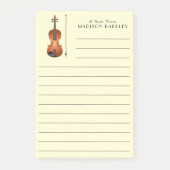 Viola Violin Music Teacher Musician Post-it® Notes (Voorkant)