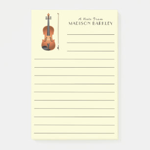 Viola Violin Music Teacher Musician Post-it® Notes