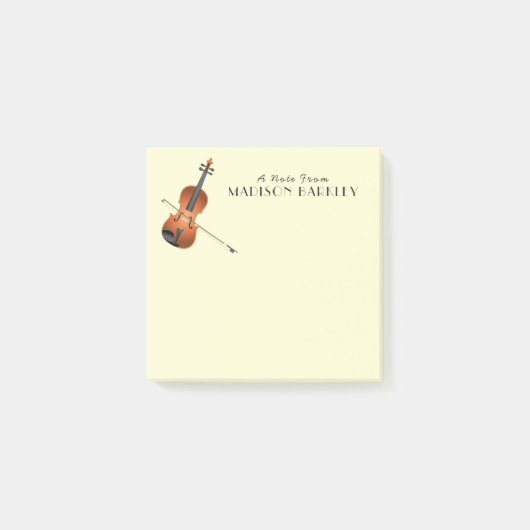 Viola Violin Music Teacher Musician Post-it® Notes (Voorkant)