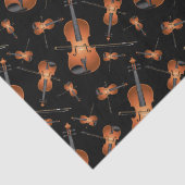 Viola viool muziekleraar tissuepapier (Detail)