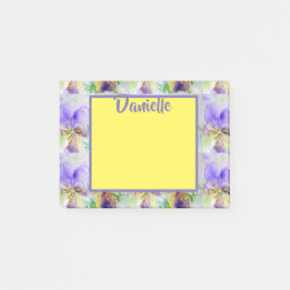 Viola Waterverf Kunst Vrouwen Naam Post It Notes