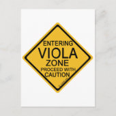 Viola Zone invoeren Briefkaart (Voorkant)