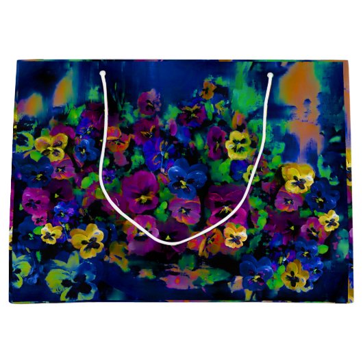 Violas Abstract 2 Grote cadeautas (Voorkant)