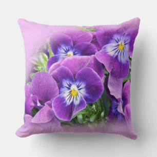 Violas - Een lente traktatie in diep paars Kussen