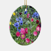Violas en Madeliefjes Ornament (Rechts)