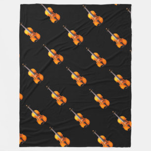 Violas Fleece Blanket Deken