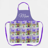 Violas Floral Paars Viola Violet Pattern Mum Schort (Voorkant)