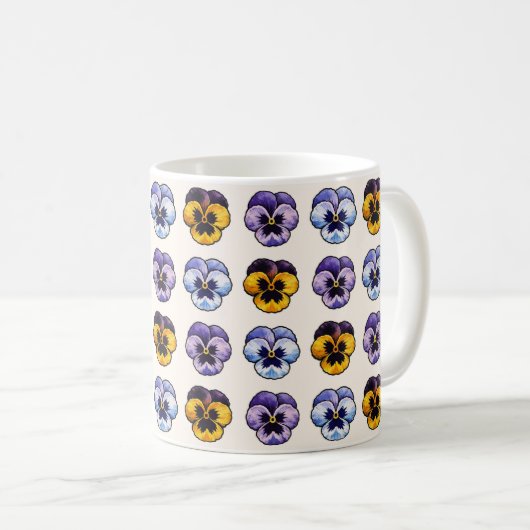 Violas koffiemok (Voorkant rechts)