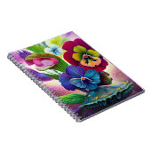Violas op een schelp notitieboek (Rechterzijde)