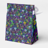Violas [paars] Speciale cadeautent met label Bedankdoosjes (Achterkant)