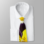 Violas Sorbet Geel Opspringen Stropdas (Gebonden)