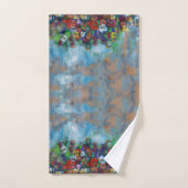 Violen 3-delig bad handdoek (Handdoek)