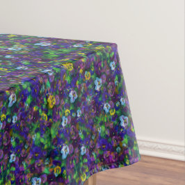 Violen [paars] tafelkleed 52x70 katoen