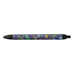 Violen schrijven zwarte inkt [paarse druk] pen