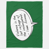 Violence Fleece Deken (Voorkant)