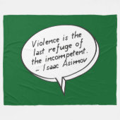 Violence Fleece Deken (Voorkant (Horizontaal))