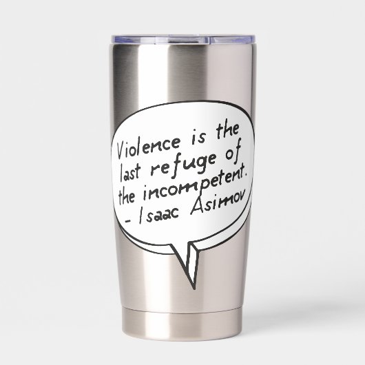 Violence Geïsoleerde Drinkbeker (Voorkant)