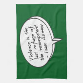 Violence Theedoek (Verticaal)