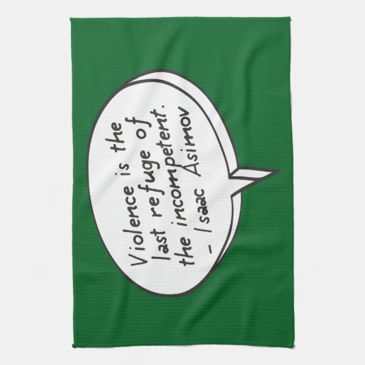 Violence Theedoek (Verticaal)