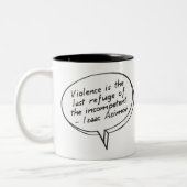 Violence Tweekleurige Koffiemok (Links)