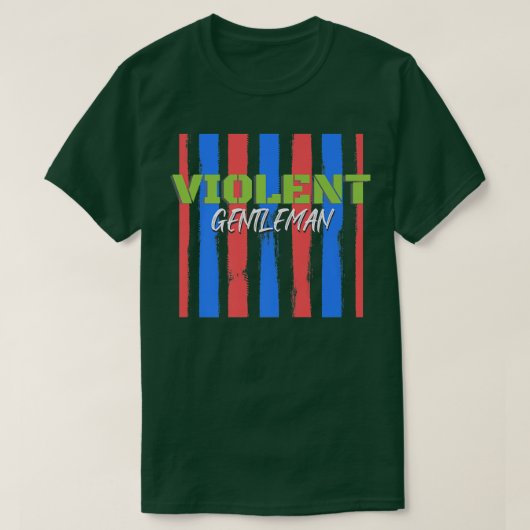 Violent Gentleman Premium T-Shirt (Design voorkant)