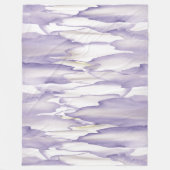 Violent Orchid Fleece Deken (Voorkant)