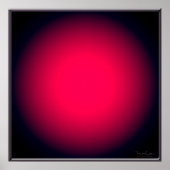 Violent Red Ball Poster (Voorkant)