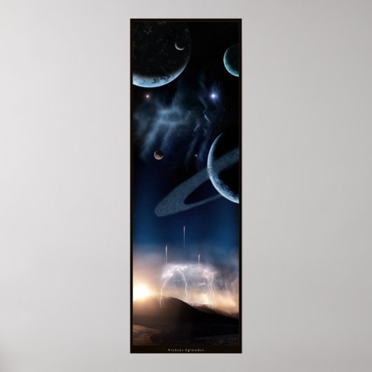 Violent Splendor Poster (Voorkant)