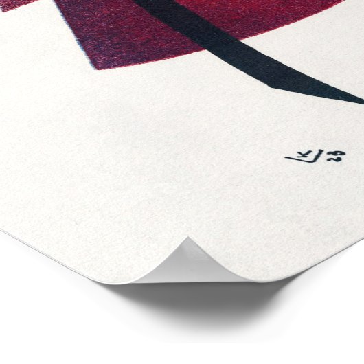 Violet (1923) litografie poster (Hoek)