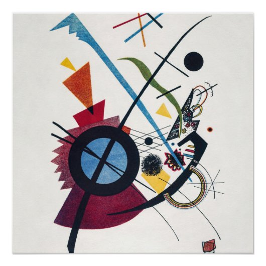 Violet (1923) Wasily Kandinsky Perfect Poster (Voorkant)