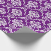 Violet Abstract patroonpapier Cadeaupapier (Hoek)