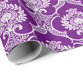 Violet Abstract patroonpapier Cadeaupapier (Rol Hoek)