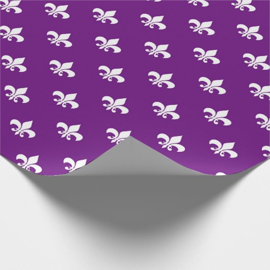Violet Abstract patroonpapier Cadeaupapier (Hoek)