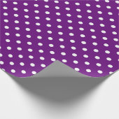 Violet Abstract patroonpapier Cadeaupapier (Hoek)