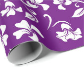 Violet Abstract patroonpapier Cadeaupapier (Rol Hoek)
