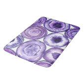 Violet-agatpatroon Badmat (Gekanteld)