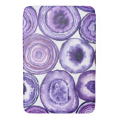 Violet-agatpatroon Badmat (Voorkant Verticaal)