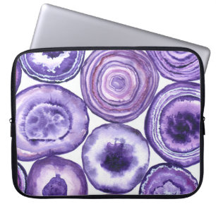 Violet-agatpatroon Laptop Sleeve