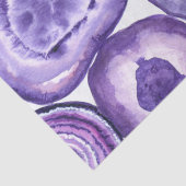 Violet-agatpatroon Tissuepapier (Detail)