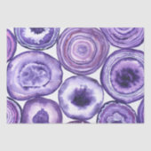Violet-agatpatroon Tissuepapier (Voorkant)