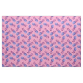 Violet anananas stof (Fat Quarter)