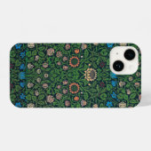 Violet and Columbine, William Morris iPhone Hoesje (Achterkant horizontaal)