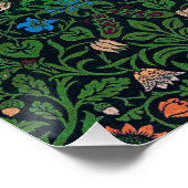 Violet and Columbine, William Morris Perfect Poster (Hoek)