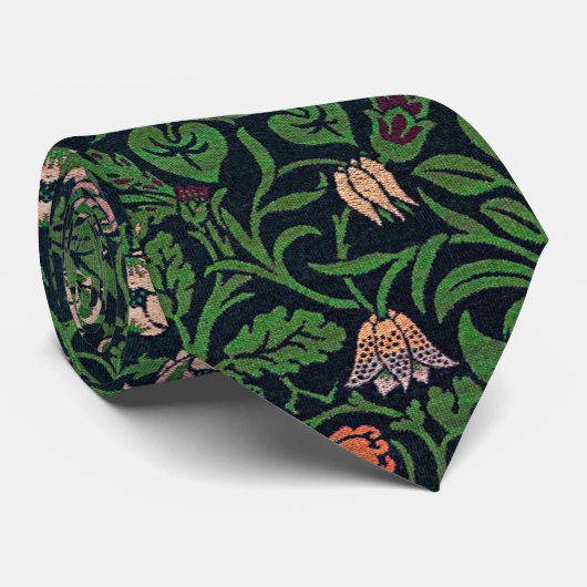 Violet and Columbine, William Morris Stropdas (Opgerold)