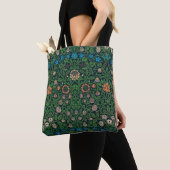 Violet and Columbine, William Morris Tote Bag (Dichtbij)
